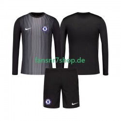 Chelsea fußball trikot Torhüter Kinder Heim 2025-2026 Langarm Chelsea fußball trikot Torhüter Kinder Heim 2025-2026 Langarm