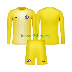 Chelsea fußball trikot Torhüter Kinder Ausweich 2025-2026 Langarm Chelsea fußball trikot Torhüter Kinder Ausweich 2025-2026 Langarm