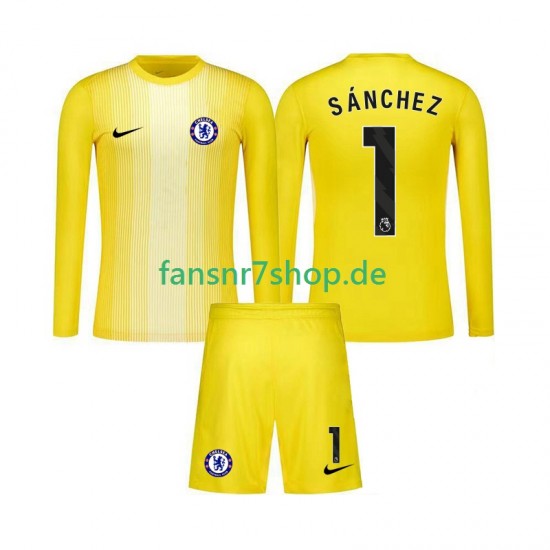 Chelsea fußball trikot Robert Sanchez 1 Torhüter Kinder Ausweich 2025-2026 Langarm
