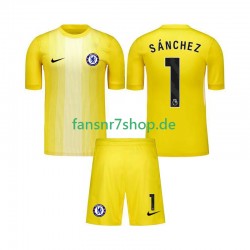 Chelsea fußball trikot Robert Sanchez 1 Torhüter Kinder Ausweich 2025-2026 Kurzarm Chelsea fußball trikot Robert Sanchez 1 Torhüter Kinder Ausweich 2025-2026 Kurzarm