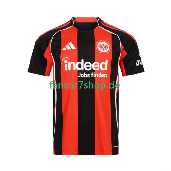 Eintracht Frankfurt fußball trikot Herren Heim 2025-2026 Kurzarm Eintracht Frankfurt fußball trikot Herren Heim 2025-2026 Kurzarm