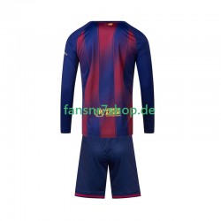 FC Barcelona fußball trikot Kinder Heim 2025-2026 Langarm