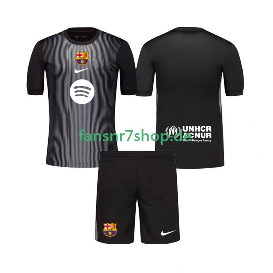 FC Barcelona fußball trikot Torhüter Kinder Ausweich 2025-2026 Kurzarm