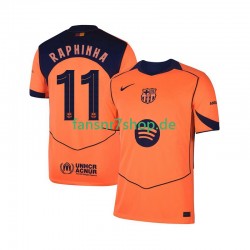 FC Barcelona fußball trikot Raphinha 11 Champions League Herren Ausweich 2025-2026 Kurzarm