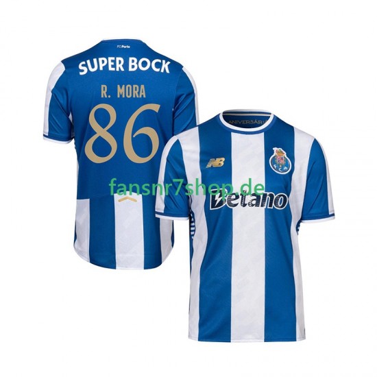 FC Porto fußball trikot Rodrigo Mora 86 Herren Heim 2025-2026 Kurzarm