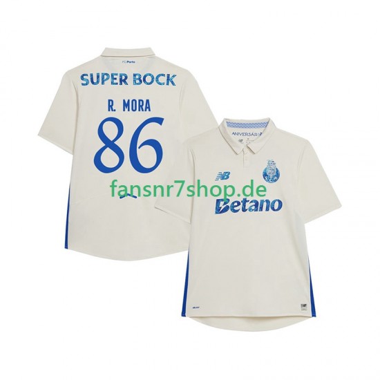 FC Porto fußball trikot Rodrigo Mora 86 Herren Ausweich 2025-2026 Kurzarm