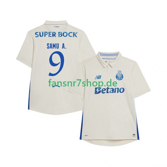 FC Porto fußball trikot Samu Aghehowa 9 Herren Ausweich 2025-2026 Kurzarm
