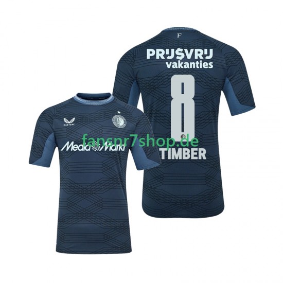 Feyenoord Rotterdam fußball trikot Quinten Timber 8 Herren Auswärts 2025-2026 Kurzarm Feyenoord Rotterdam fußball trikot Quinten Timber 8 Herren Auswärts 2025-2026 Kurzarm