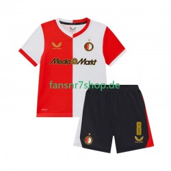 Feyenoord Rotterdam fußball trikot Quinten Timber 8 Kinder Heim 2025-2026 Kurzarm
