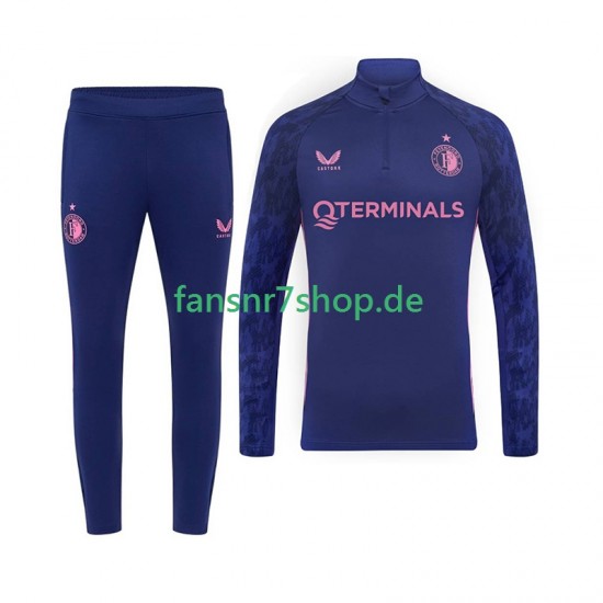 Feyenoord Sweatshirts Anzüge Schwarz 2025-2026