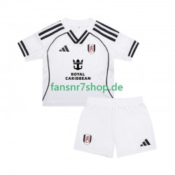 Fulham fußball trikot Kinder Heim 2025-2026 Kurzarm