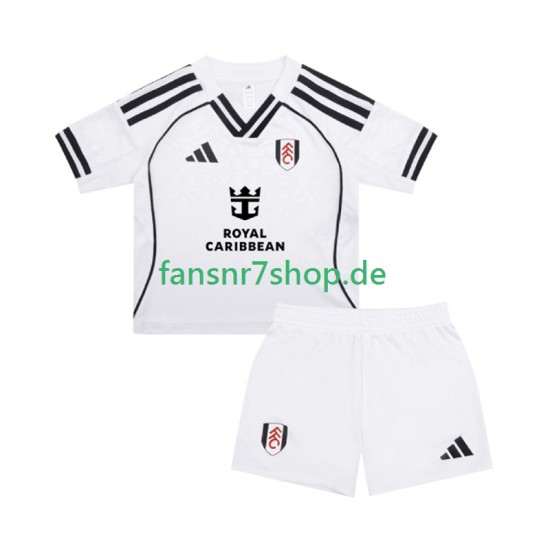 Fulham fußball trikot Kinder Heim 2025-2026 Kurzarm Fulham fußball trikot Kinder Heim 2025-2026 Kurzarm