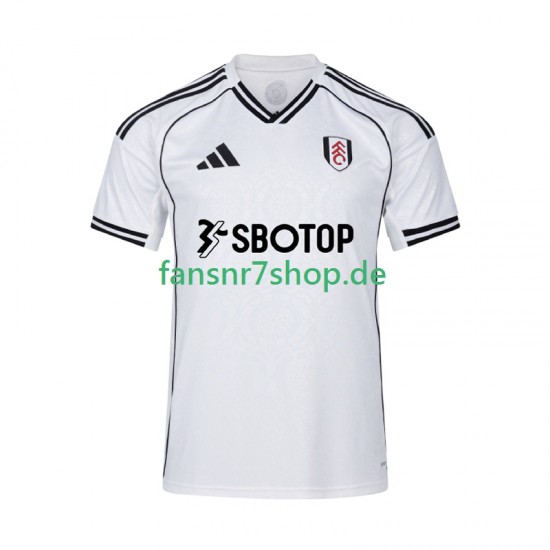 Fulham fußball trikot Herren Heim 2025-2026 Kurzarm