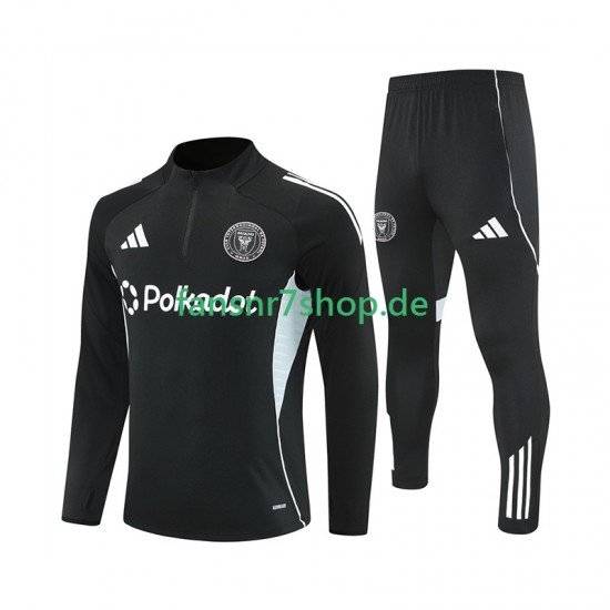 Inter Miami Sweatshirts Anzüge Schwarz 2025-2026
