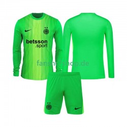 Inter Mailand fußball trikot Torhüter Kinder Ausweich 2025-2026 Langarm