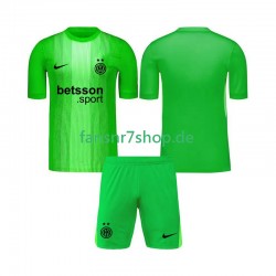 Inter Mailand fußball trikot Torhüter Kinder Ausweich 2025-2026 Kurzarm