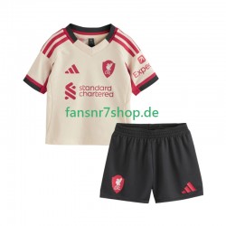 Liverpool fußball trikot Kinder Auswärts 2025-2026 Kurzarm