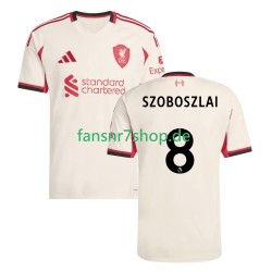 Liverpool fußball trikot Dominik Szoboszlai 8 Herren Auswärts 2025-2026 Kurzarm