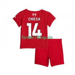 Liverpool fußball trikot Federico Chiesa 14 Kinder Heim 2025-2026 Kurzarm