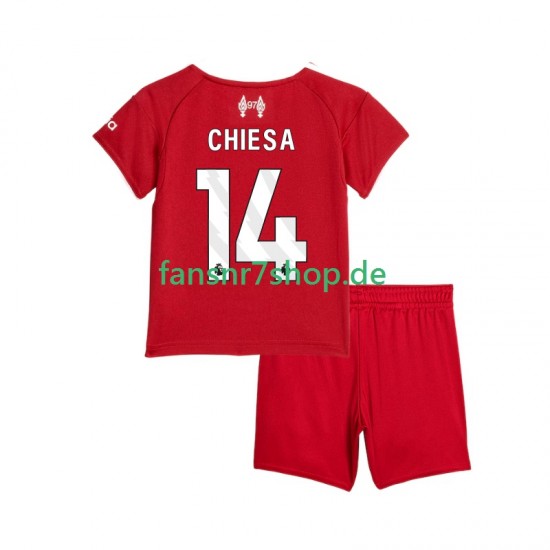Liverpool fußball trikot Federico Chiesa 14 Kinder Heim 2025-2026 Kurzarm Liverpool fußball trikot Federico Chiesa 14 Kinder Heim 2025-2026 Kurzarm