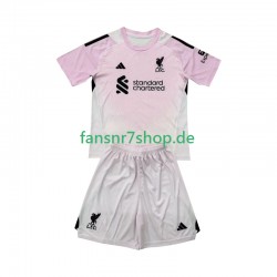 Liverpool fußball trikot Torhüter Kinder Ausweich 2025-2026 Kurzarm