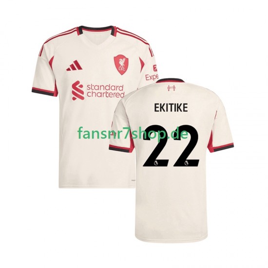 Liverpool fußball trikot Hugo Ekitike 22 Herren Auswärts 2025-2026 Kurzarm