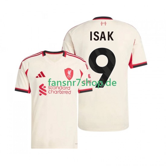 Liverpool fußball trikot ISAK 9 Herren Auswärts 2025-2026 Kurzarm