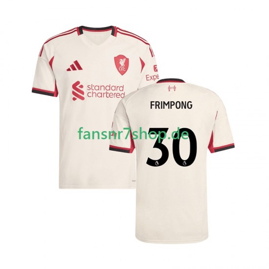Liverpool fußball trikot Jeremie Frimpong 30 Herren Auswärts 2025-2026 Kurzarm