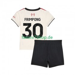 Liverpool fußball trikot Jeremie Frimpong 30 Kinder Auswärts 2025-2026 Kurzarm