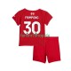 Liverpool fußball trikot Jeremie Frimpong 30 Kinder Heim 2025-2026 Kurzarm