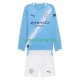 Manchester City fußball trikot Kinder Heim 2025-2026 Langarm