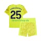 Manchester City fußball trikot Gianluigi Donnarumma 25 Torhüter Kinder Ausweich 2025-2026 Kurzarm Manchester City fußball trikot Gianluigi Donnarumma 25 Torhüter Kinder Ausweich 2025-2026 Kurzarm