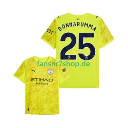Manchester City fußball trikot Gianluigi Donnarumma 25 Torhüter Herren Ausweich 2025-2026 Kurzarm