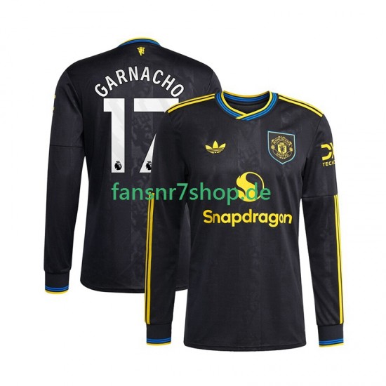 Manchester United fußball trikot Alejandro Garnacho 17 Herren Ausweich 2025-2026 Langarm