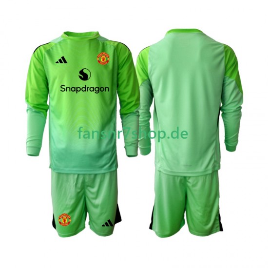 Manchester United fußball trikot Torhüter Kinder Viertes 2025-2026 Langarm Manchester United fußball trikot Torhüter Kinder Viertes 2025-2026 Langarm