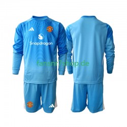 Manchester United fußball trikot Torhüter Kinder Heim 2025-2026 Langarm