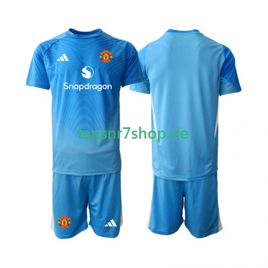 Manchester United fußball trikot Torhüter Kinder Heim 2025-2026 Kurzarm