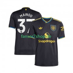 Manchester United fußball trikot Kobbie Mainoo 37 Herren Ausweich 2025-2026 Kurzarm