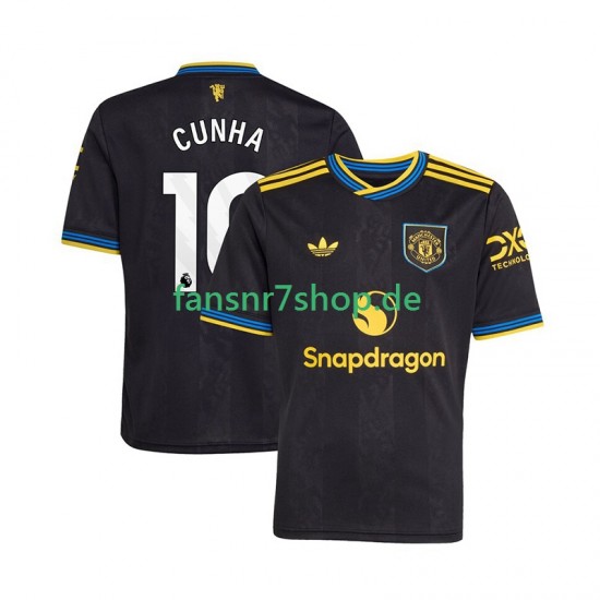 Manchester United fußball trikot Matheus Cunha 10 Herren Ausweich 2025-2026 Kurzarm