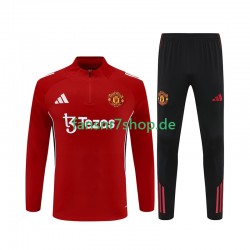 Manchester United Sweatshirts Anzüge Rot 2025-2026