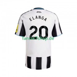 Newcastle United fußball trikot Elanga 20 Herren Heim 2025-2026 Kurzarm