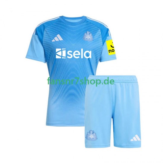 Newcastle United fußball trikot Torhüter Kinder Heim 2025-2026 Kurzarm