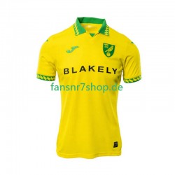 Norwich City fußball trikot Herren Heim 2025-2026 Kurzarm