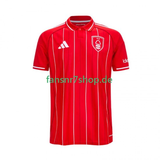 Nottingham Forest fußball trikot Herren Heim 2025-2026 Kurzarm