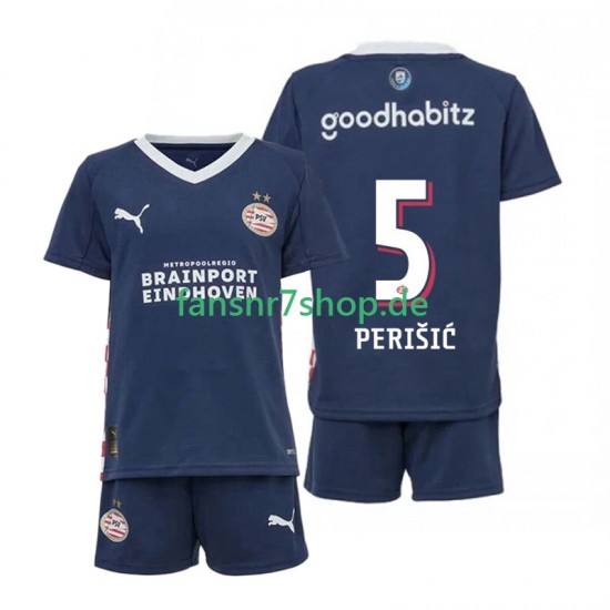 PSV Eindhoven fußball trikot Ivan Perisic 5 Kinder Auswärts 2025-2026 Kurzarm PSV Eindhoven fußball trikot Ivan Perisic 5 Kinder Auswärts 2025-2026 Kurzarm