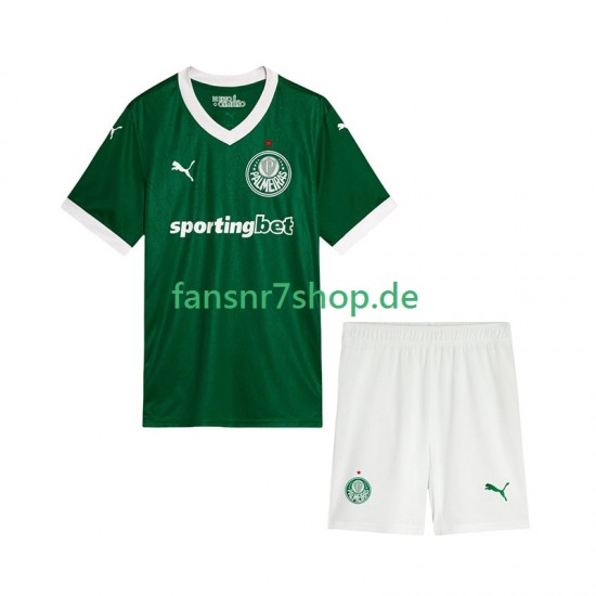 Palmeiras fußball trikot Kinder Heim 2025-2026 Kurzarm