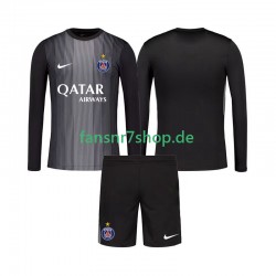 Paris Saint-Germain fußball trikot Torhüter Kinder Heim 2025-2026 Langarm