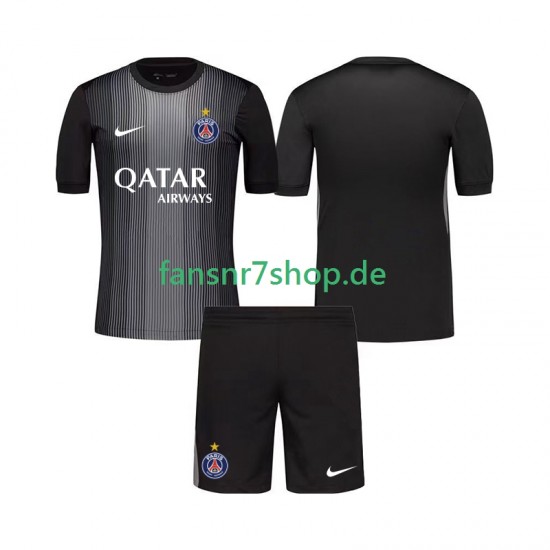 Paris Saint-Germain fußball trikot Torhüter Kinder Heim 2025-2026 Kurzarm Paris Saint-Germain fußball trikot Torhüter Kinder Heim 2025-2026 Kurzarm