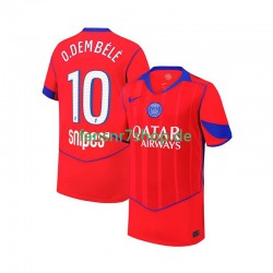 Paris Saint-Germain fußball trikot Ousmane Dembele 10 Herren Ausweich 2025-2026 Kurzarm