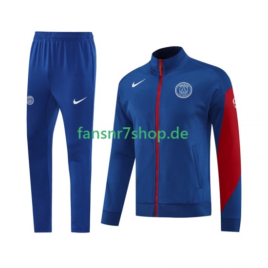 Paris Saint-Germain Trainingsanzüge Blau 2025-2026 Paris Saint-Germain Trainingsanzüge Blau 2025-2026